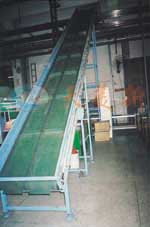 Deliver with climbing cable pass through floors