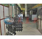 Spare house hold appliances electrophoresis production line
