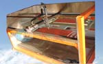 Boarded door automatic numerical control sprayer