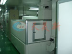 Full closed painting drying oven without dust