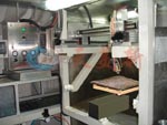 Single-dish reciprocal automatic spray machine (three-axis)
