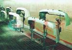 :Fender-guard of automobile painting production line