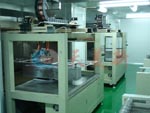 Two-dish reciprocal automatic spray machine (five-axis)