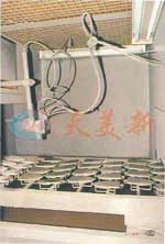 Plane auto painting plate of iron