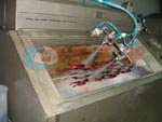 Reciprocal auto-spray spare parts of glasses(two-axis)