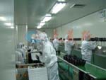 Installation and dust removing for mobile phone and other top small parts