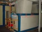 Wood ware baking finish  fire hot wind circulation heating system