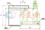 Sketch of water curtain painting room