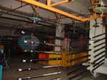 Fitting of auto-door powder spraying production line