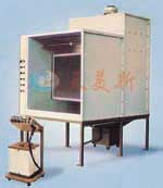 Unit and working position powder spraying room