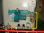Pipeline system of burning machine