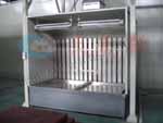 Wet enamel spraying cabinet with recycle system  1